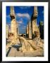 Chac Mool With Serpent Columns, Portico Of Temple Of The Warriors, Chichen Itza, Yucatan, Mexico by Barnett Ross Limited Edition Print
