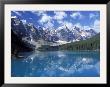 Moraine Lake In The Valley Of Ten Peaks, Canada by Diane Johnson Limited Edition Pricing Art Print