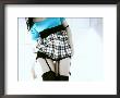 Woman In Garter Belts And Plaid Skirt by Paula Iannuzzi Limited Edition Pricing Art Print