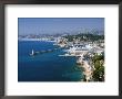 Aerial View Of The Port, Nice, France by Charles Sleicher Limited Edition Print