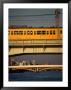 Sobu Train Crossing Sumida-Gawa River, Tokyo, Japan by Martin Moos Limited Edition Print