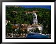 Buildings And Cruise Ship In Harbour Of Resort Town, Cavtat, Dubrovnik-Neretva, Croatia by Jon Davison Limited Edition Pricing Art Print