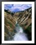 Rainbow Over River At Lower Falls, Part Of Yellowstone Falls, Yellowstone National Park, Usa by John Elk Iii Limited Edition Print