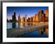 City Skyline From North Avenue Beach, Chicago, United States Of America by Richard Cummins Limited Edition Print