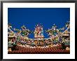 Taoist Roof Ornaments On Szutsao Temple, Tainan, Taiwan by Martin Moos Limited Edition Pricing Art Print