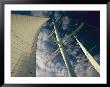 Upward View Of A Sailboat With The Mainsail Full Of Wind by Todd Gipstein Limited Edition Print