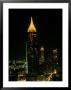 Atlanta Tower And Skyline At Night, Atlanta, Ga by Ed Langan Limited Edition Print