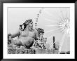 Statue And Ferris Wheel, Jardin Des Tuileries by Walter Bibikow Limited Edition Print