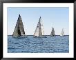 Sailboat Race, Pt Huron To Mackinac Island, Mi by Dennis Macdonald Limited Edition Print