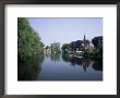 Minnewater, Lake Of Love, Bruges, Belgium by Roy Rainford Limited Edition Print