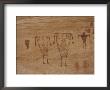 Indian Pictographs On A Sandstone Wall by Ira Block Limited Edition Print