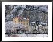 Quai De France Along The Isere River, Grenoble, Isere, French Alps, France by Walter Bibikow Limited Edition Print