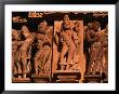 Sculpture Detail Of Khajuraho Temples, Khajuraho, India by Chris Mellor Limited Edition Print