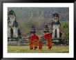 Novice Buddhist Monks, Doi Kong Mu Temple, Mae Hong Son, Northern Thailand, Asia by Alain Evrard Limited Edition Pricing Art Print