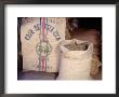 Bags Of Coffee Beans In Costa Rica by Inga Spence Limited Edition Pricing Art Print