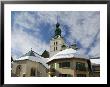 St. Jean-Baptiste Church, Megeve, French Alps, Haute Savoie, France by Walter Bibikow Limited Edition Print