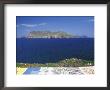 Island Seen From Volcano Above A Tiled Wall, Sicily, Italy by Michele Molinari Limited Edition Pricing Art Print