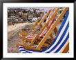Deck Chairs For Hire On The Beach, St. Ives, United Kingdom by Glenn Beanland Limited Edition Print