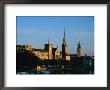 St Peter's Church (St Peterhofstatt) And Fraumunster Church, Zurich, Switzerland by Martin Moos Limited Edition Pricing Art Print