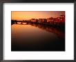 Sunset Over Arno River Seen From Ponte Santa Trinita, Florence, Italy by Damien Simonis Limited Edition Print