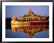 Floating Royal Barge, Karaweik, On Lake Kandawgyi, Mandalay, Myanmar (Burma) by Ryan Fox Limited Edition Print