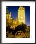 Carriage Outside Cathedral At Night, Sevilla, Spain by John Banagan Limited Edition Print