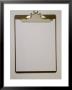 Clipboard With Paper And Pencil by Kathy Tarantola Limited Edition Print