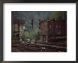 Railroad Junction Through The Old Town Of Thurmond, West Virginia by Raymond Gehman Limited Edition Print