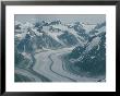 An Aerial View Of Mendenhall Glacier by B. Anthony Stewart Limited Edition Print