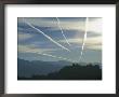 Jet Contrails Over The Alabama Hills by Marc Moritsch Limited Edition Print