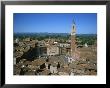 A View Of Siena's Campanile With Tuscan Hills Visible In The Distance by Taylor S. Kennedy Limited Edition Print