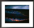 Aerial View Of The Glowing Ring Of A Forest Fire by Michael Nichols Limited Edition Print