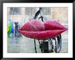 Detail Of The Stravinski Fountain, Beaubourg, Paris, France by Walter Bibikow Limited Edition Print