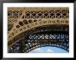 Close View Detail Of The Cast Iron Eiffel Tower by Cotton Coulson Limited Edition Print