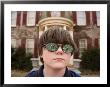 A Young Male Wears Circuit Board Glasses In Front Of His House by Joel Sartore Limited Edition Print