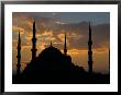 Blue Mosque At Night, Istanbul, Turkey by Keren Su Limited Edition Print