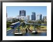 Monorail By Jupiters Casino, Broadbeach, Gold Coast, Queensland, Australia by David Wall Limited Edition Pricing Art Print