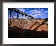 Old (Left) And New (Right) Navajo Bridge, Crossing The Colorado River At Marble Canyon, Usa by Mark & Audrey Gibson Limited Edition Pricing Art Print