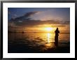 Fishing On Bahia De La Habana, Havana, Cuba by Peter Ptschelinzew Limited Edition Print