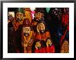 Wooden Figures At Annual Craft Fair, Kazimierz Dolny, Lubelskie, Poland by Krzysztof Dydynski Limited Edition Print