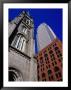 Old Stone Church And Key Bank Tower, Cleveland, United States Of America by Richard Cummins Limited Edition Print