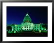 Minnesota State Capitol Lit Up At Night, Minneapolis, Usa by John Elk Iii Limited Edition Print