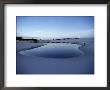 A White Sand Dune With A Pool Of Water Reflecting The Sky by Sam Abell Limited Edition Pricing Art Print