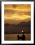 Father And Boys Rowing At Sunset, Phang Nga Bay, Thailand by John & Lisa Merrill Limited Edition Pricing Art Print