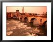 Ponte Di Pietra Over The Adige River, Verona, Italy by John Elk Iii Limited Edition Print