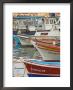 Colorful Harbor Boats And Reflections, Kusadasi, Turkey by Joe Restuccia Iii Limited Edition Pricing Art Print