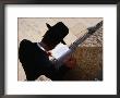 Man Praying At Wailing Wall, Jerusalem, Israel by Oliver Strewe Limited Edition Print