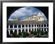 Courtyard Of Colonial-Era Franciscan Monastery, Now An Upmarket Hotel, Popayan, Cauca, Colombia by Krzysztof Dydynski Limited Edition Print