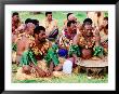Men Seated For Ceremony, Fiji by Peter Hendrie Limited Edition Print