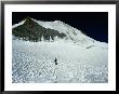 Mountaineer On Final Leg To Summit, Huayna Potosi, Bolivia by Woods Wheatcroft Limited Edition Print
